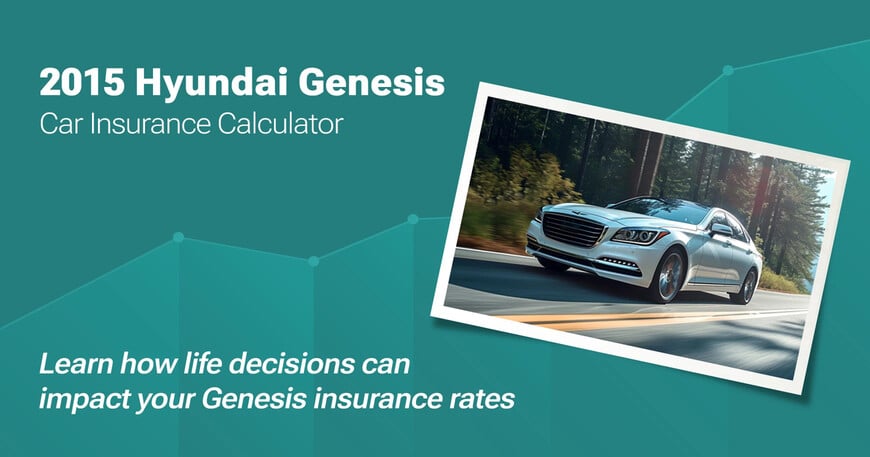 2015 Hyundai Genesis car insurance calculator image