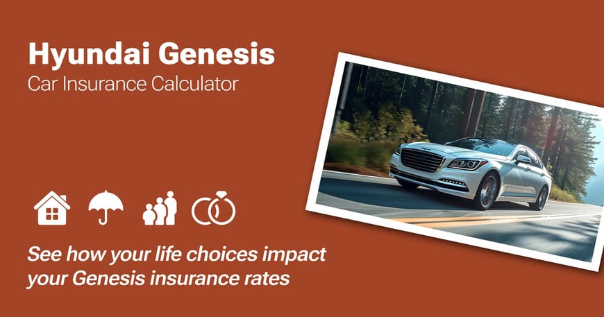 Hyundai Genesis car insurance calculator image