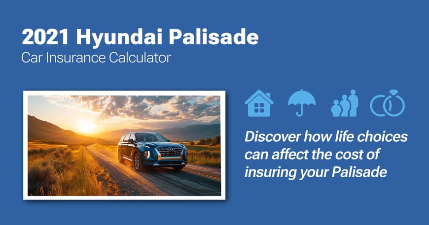2021 Hyundai Palisade car insurance calculator image