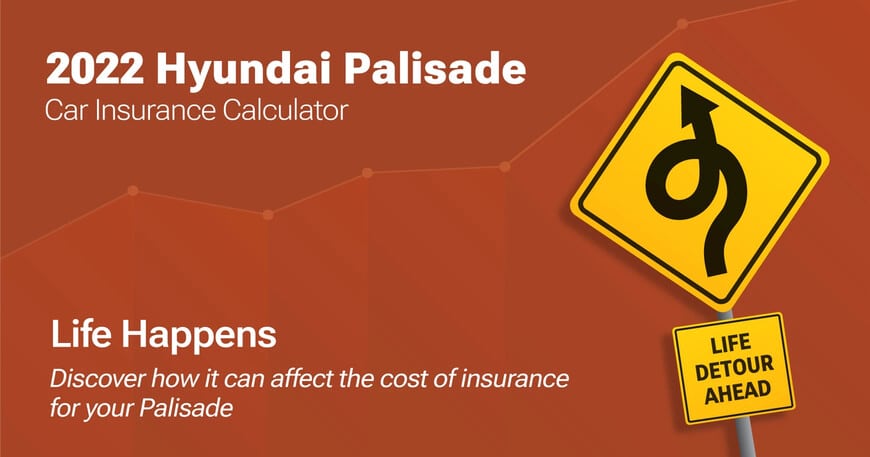 2022 Hyundai Palisade car insurance calculator image