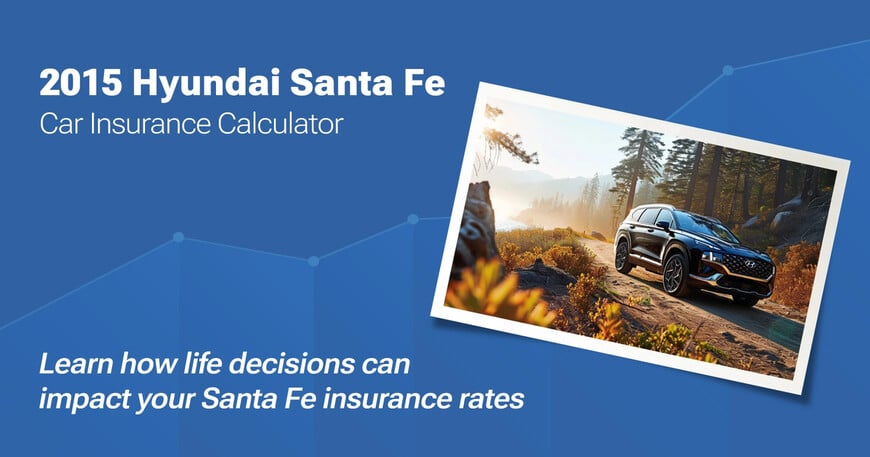 2015 Hyundai Santa Fe car insurance calculator image