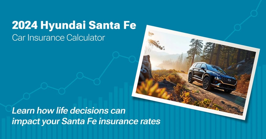 2024 Hyundai Santa Fe car insurance calculator image