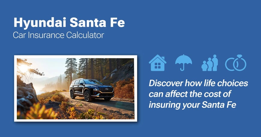 Hyundai Santa Fe car insurance calculator image