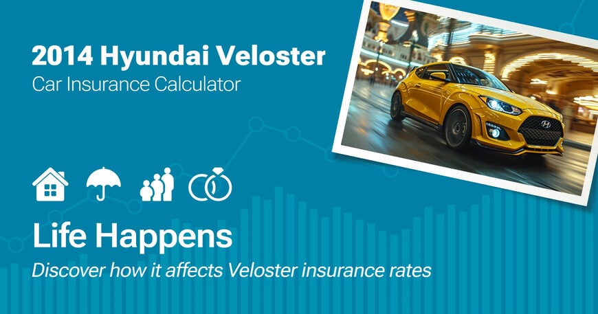 2014 Hyundai Veloster car insurance calculator image