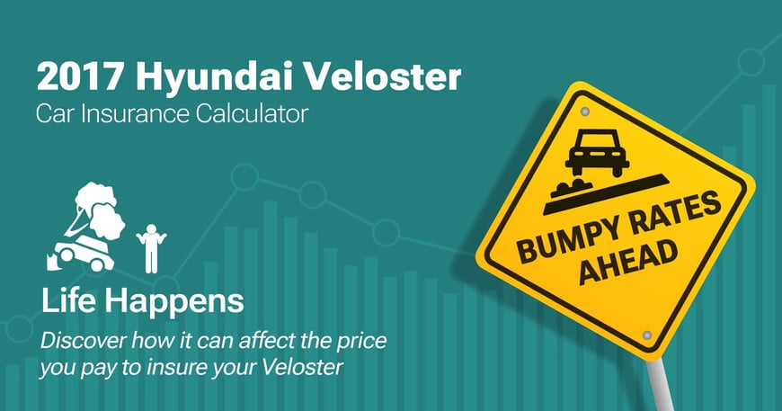 2017 Hyundai Veloster car insurance calculator image