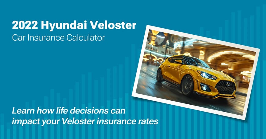 2022 Hyundai Veloster car insurance calculator image