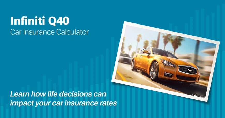 Infiniti Q40 car insurance calculator image