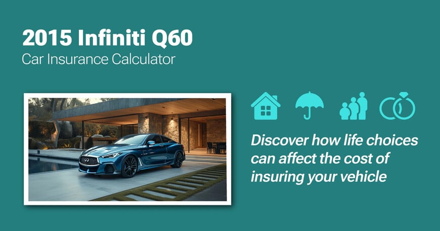 2015 Infiniti Q60 car insurance calculator image