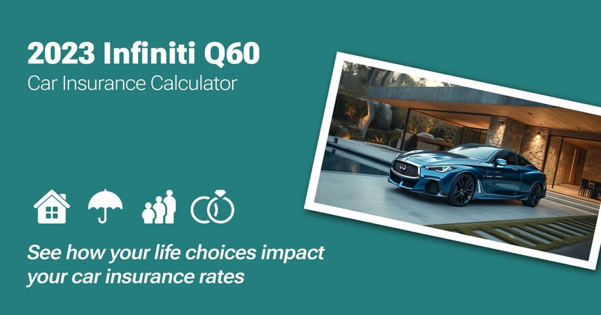 2023 Infiniti Q60 car insurance calculator image