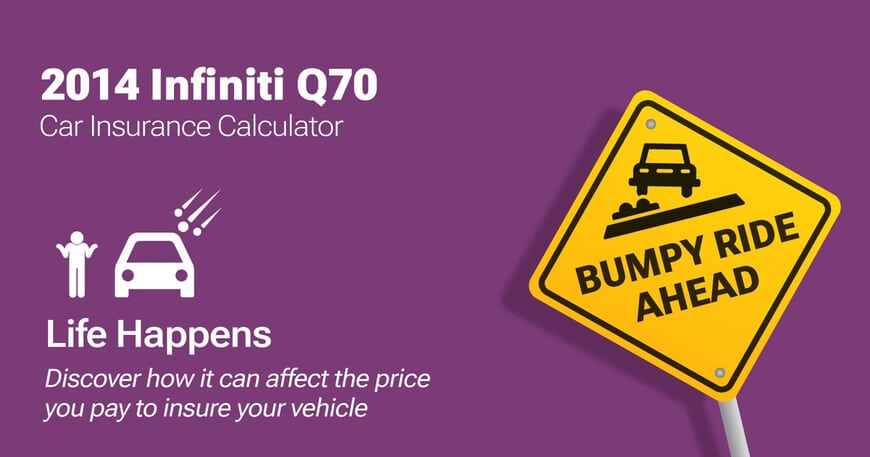2014 Infiniti Q70 car insurance calculator image