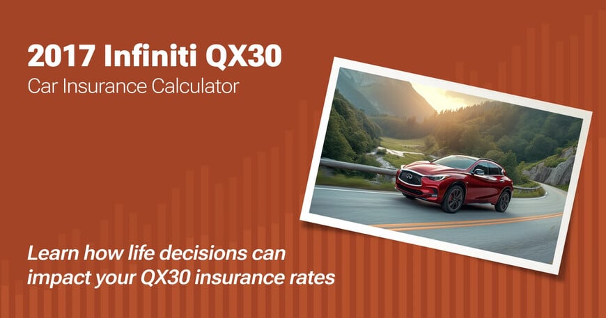 2017 Infiniti QX30 car insurance calculator image