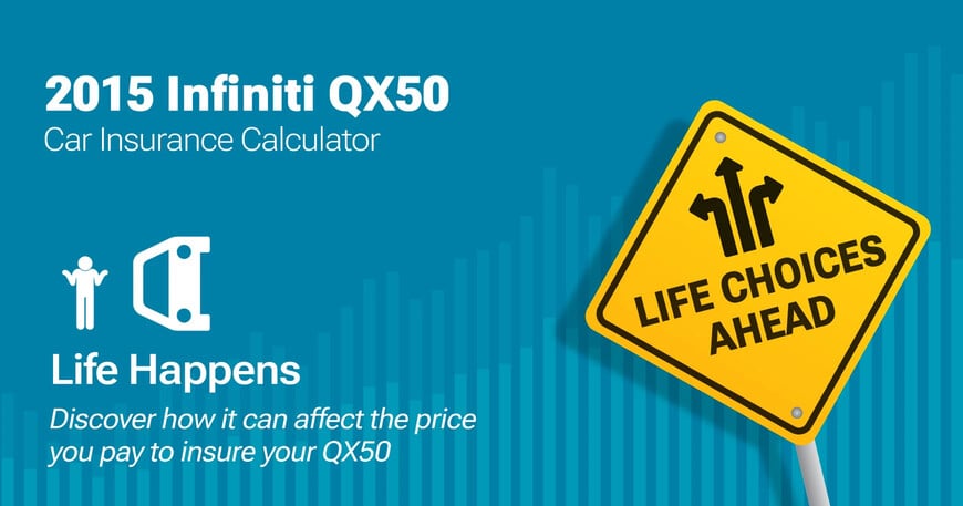 2015 Infiniti QX50 car insurance calculator image