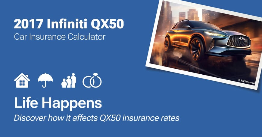 2017 Infiniti QX50 car insurance calculator image