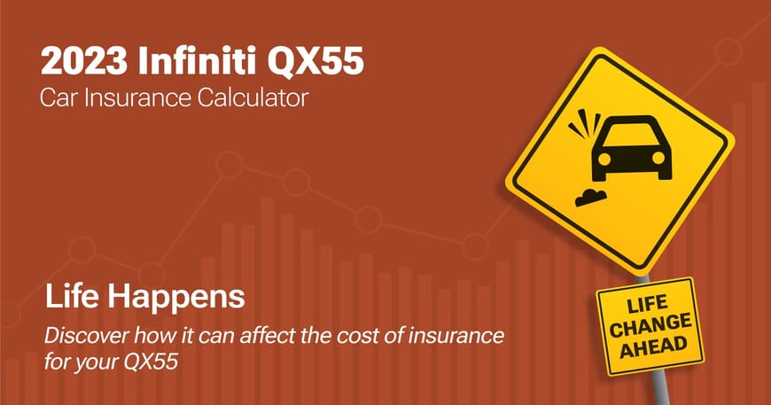 2023 Infiniti QX55 car insurance calculator image