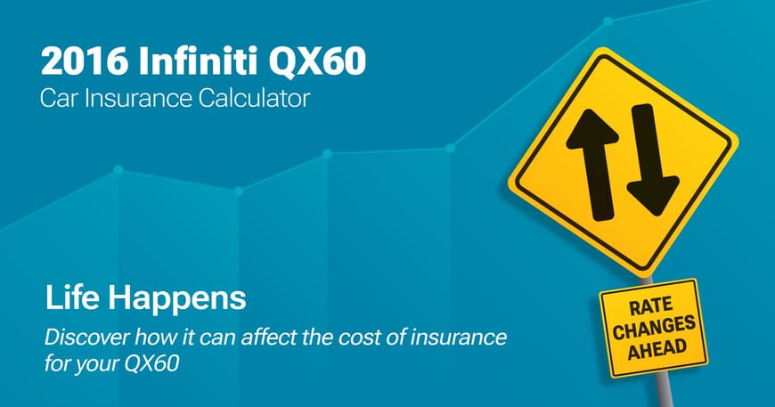2016 Infiniti QX60 car insurance calculator image