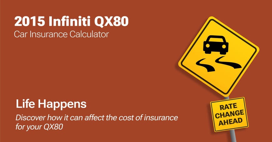 2015 Infiniti QX80 car insurance calculator image