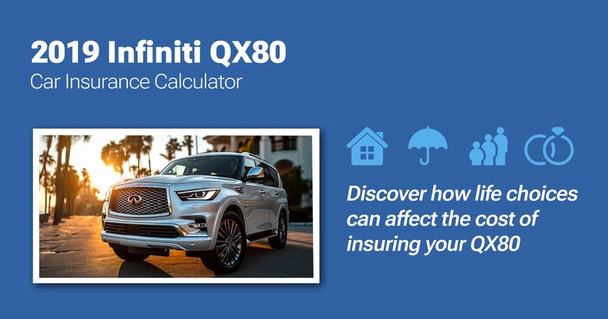 2019 Infiniti QX80 car insurance calculator image