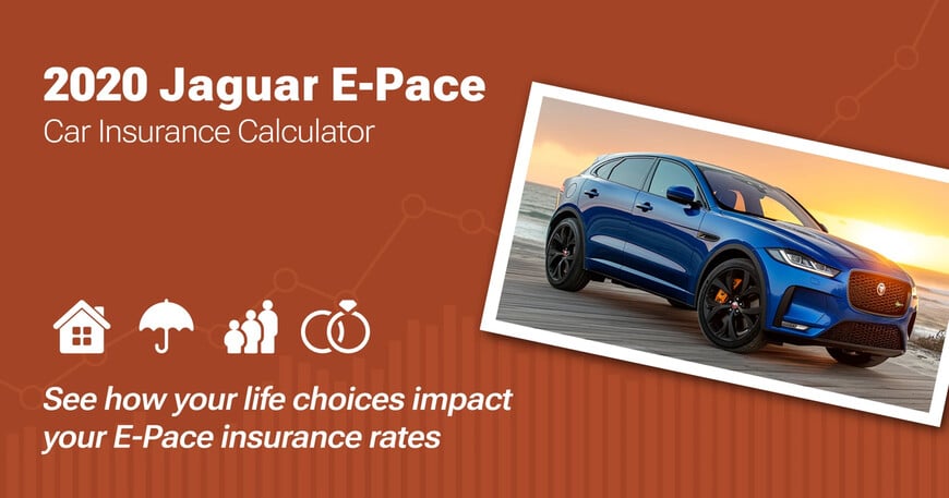 2020 Jaguar E-Pace car insurance calculator image