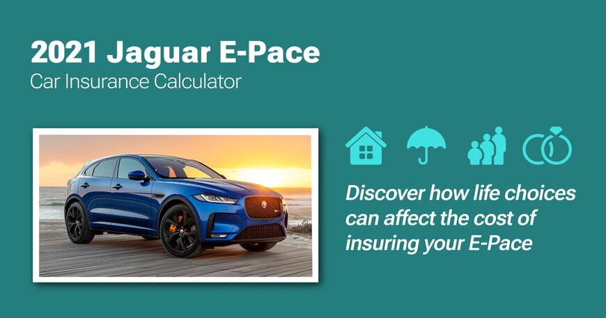 2021 Jaguar E-Pace car insurance calculator image