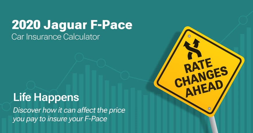 2020 Jaguar F-Pace car insurance calculator image