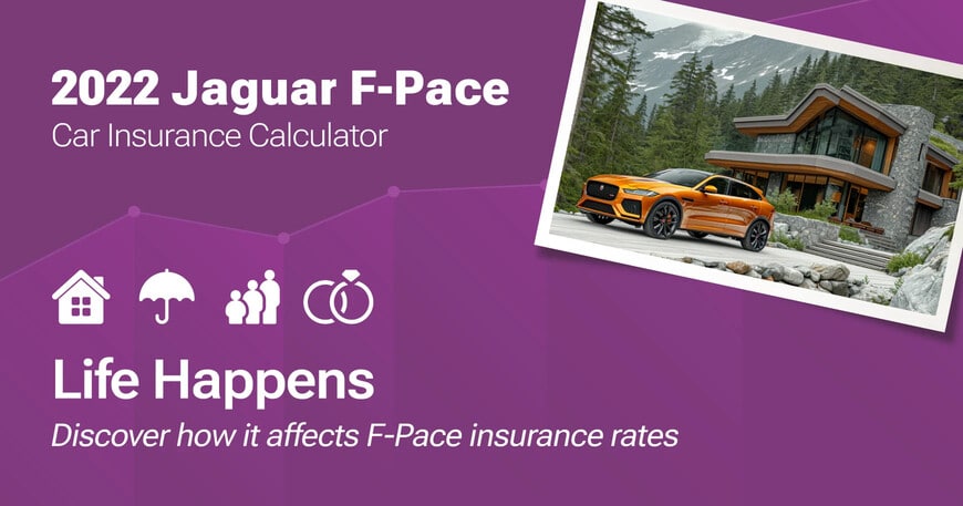 2022 Jaguar F-Pace car insurance calculator image