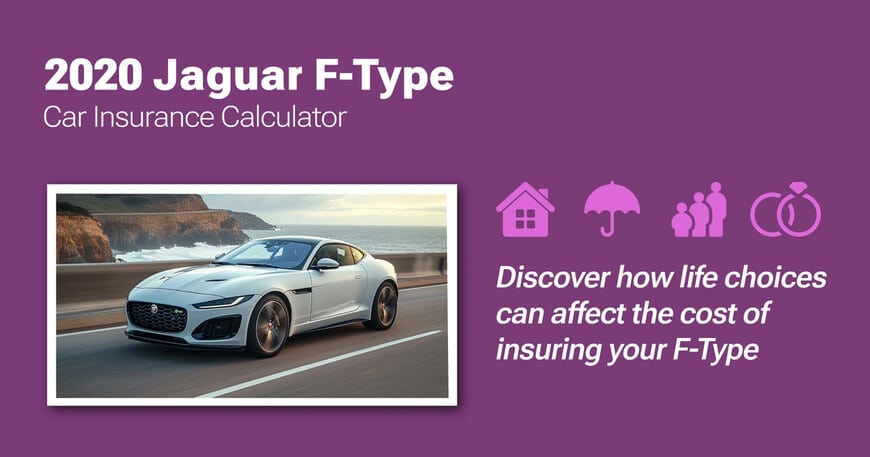 2020 Jaguar F-Type car insurance calculator image