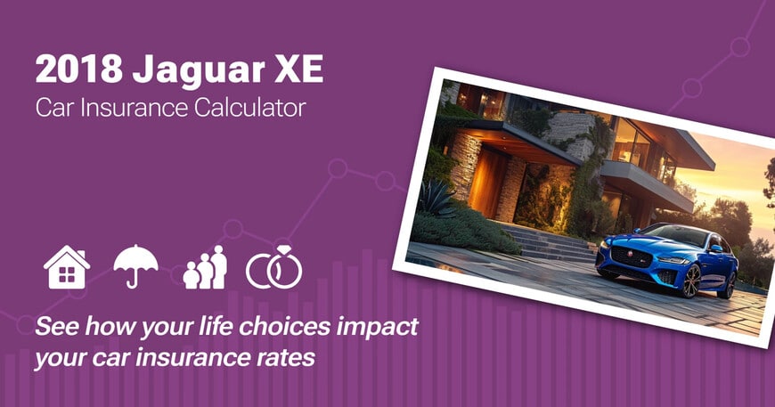 2018 Jaguar XE car insurance calculator image