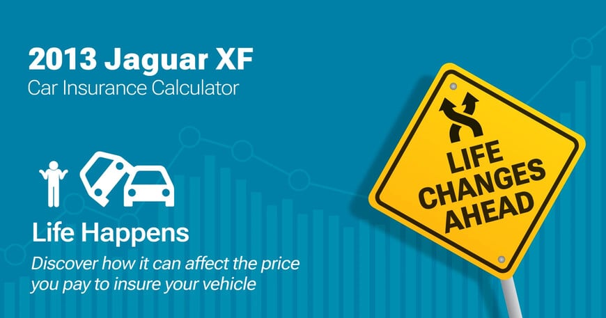 2013 Jaguar XF car insurance calculator image