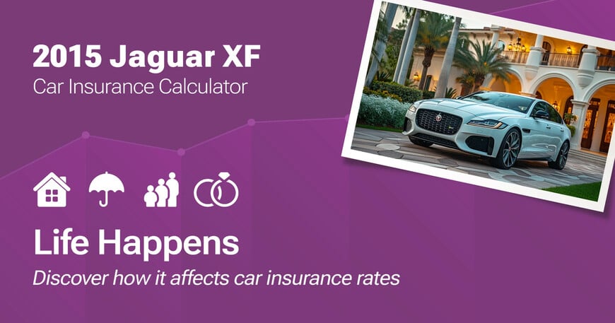 2015 Jaguar XF car insurance calculator image