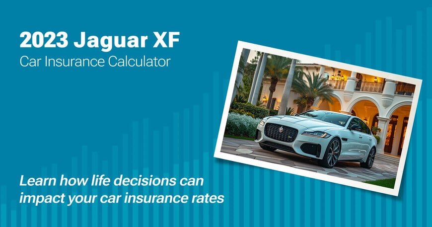 2023 Jaguar XF car insurance calculator image