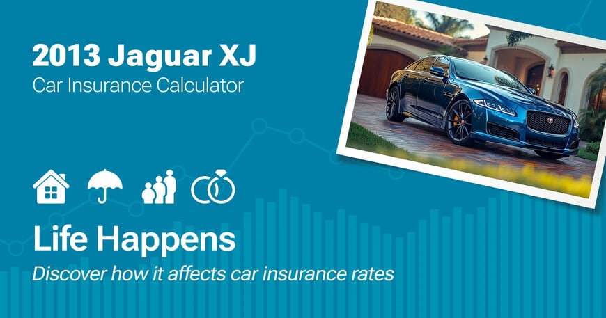 2013 Jaguar XJ car insurance calculator image