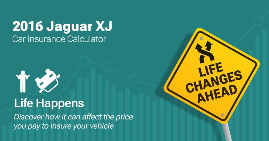 2016 Jaguar XJ car insurance calculator image