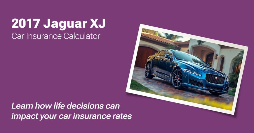 2017 Jaguar XJ car insurance calculator image