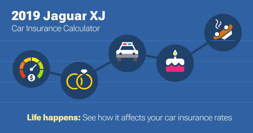 2019 Jaguar XJ car insurance calculator image