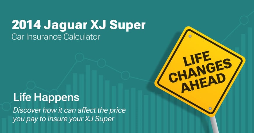 2014 Jaguar XJ Super car insurance calculator image