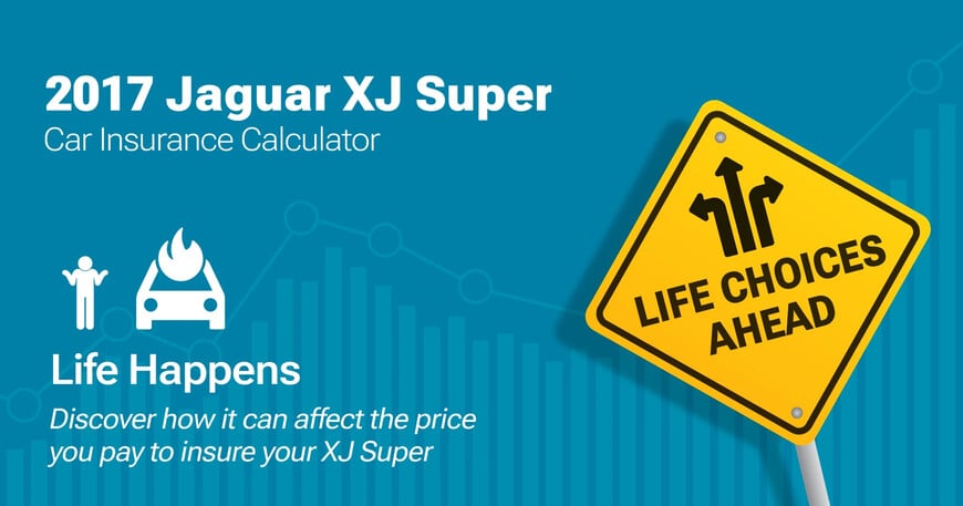 2017 Jaguar XJ Super car insurance calculator image
