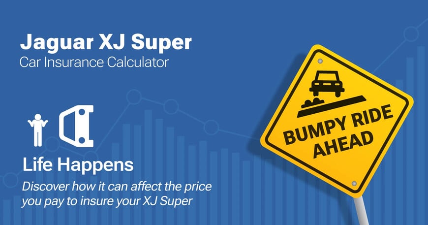Jaguar XJ Super car insurance calculator image