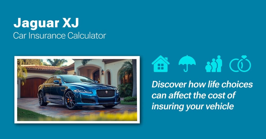 Jaguar XJ car insurance calculator image