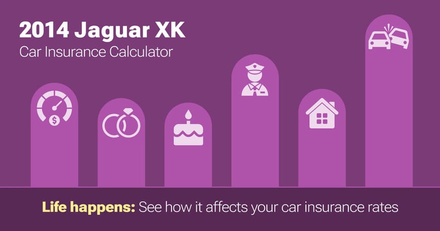2014 Jaguar XK car insurance calculator image