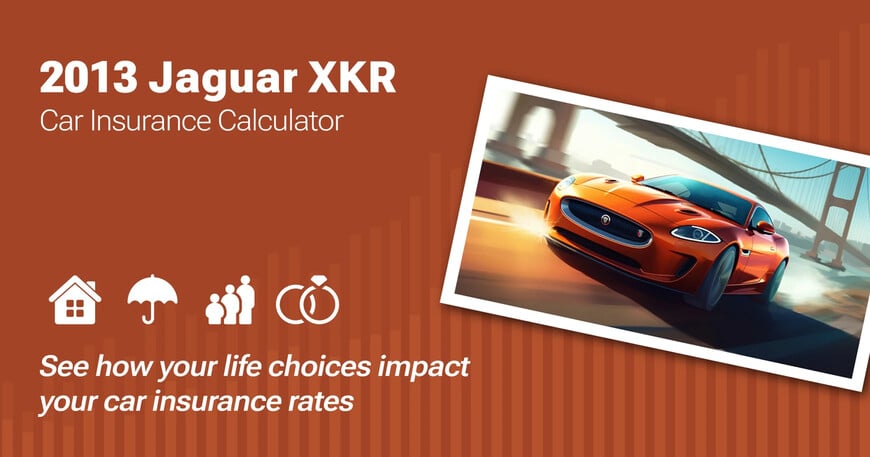 2013 Jaguar XKR car insurance calculator image