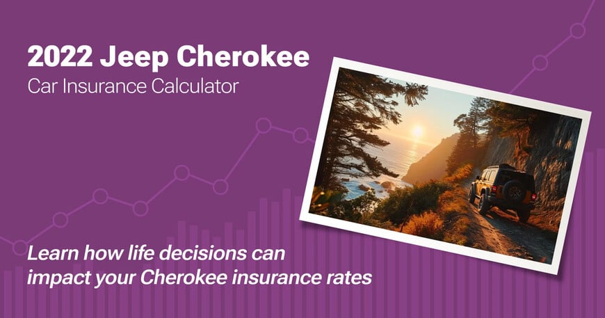 2022 Jeep Cherokee car insurance calculator image
