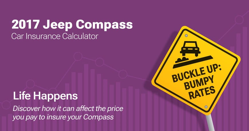 2017 Jeep Compass car insurance calculator image