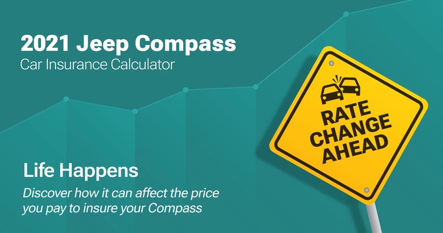 2021 Jeep Compass car insurance calculator image