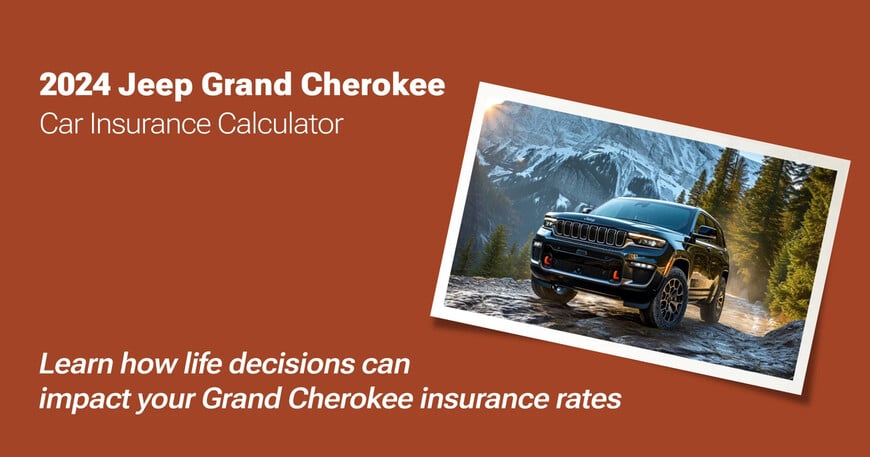 2024 Jeep Grand Cherokee car insurance calculator image