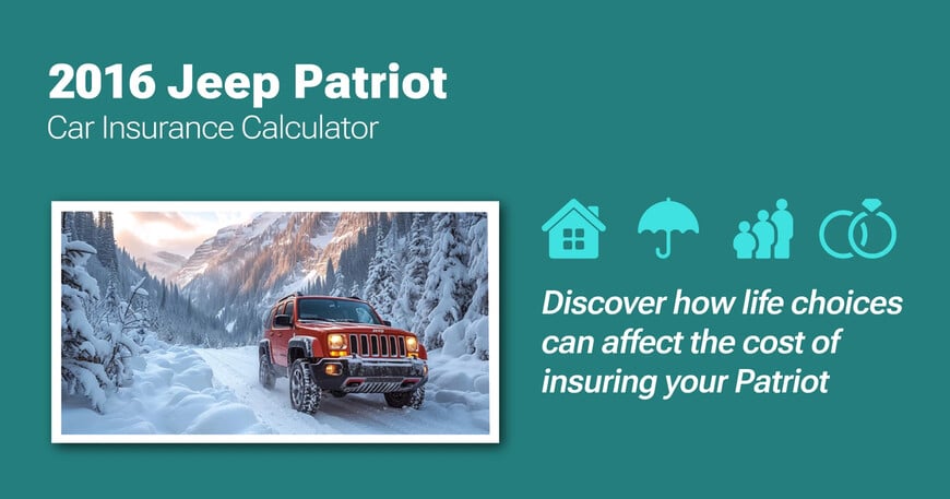 2016 Jeep Patriot car insurance calculator image