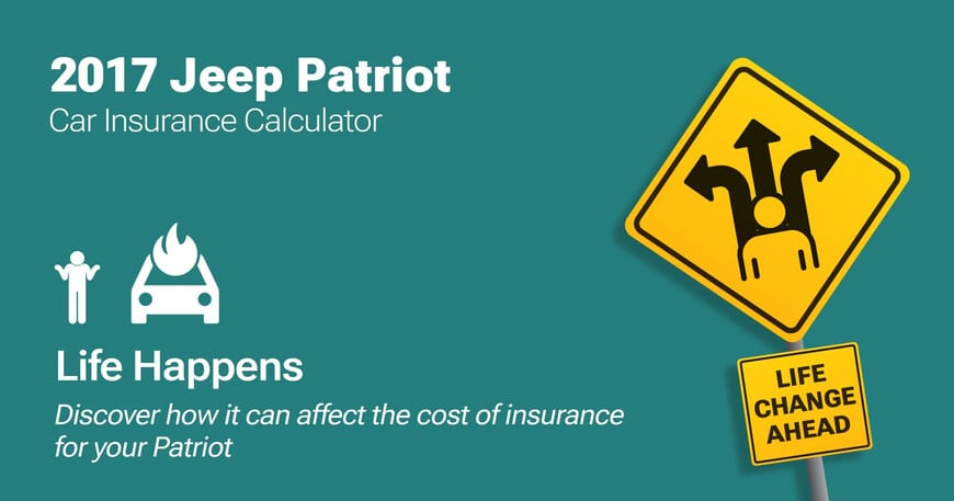 2017 Jeep Patriot car insurance calculator image
