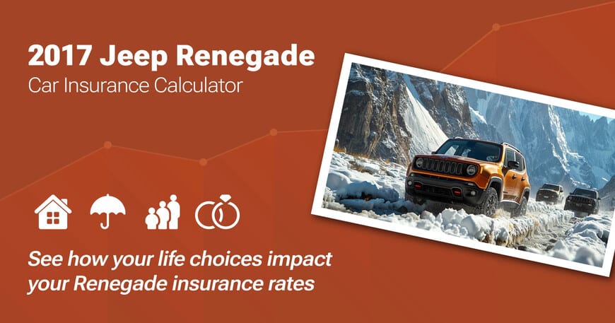 2017 Jeep Renegade car insurance calculator image