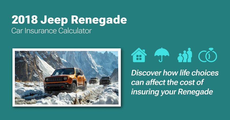 2018 Jeep Renegade car insurance calculator image