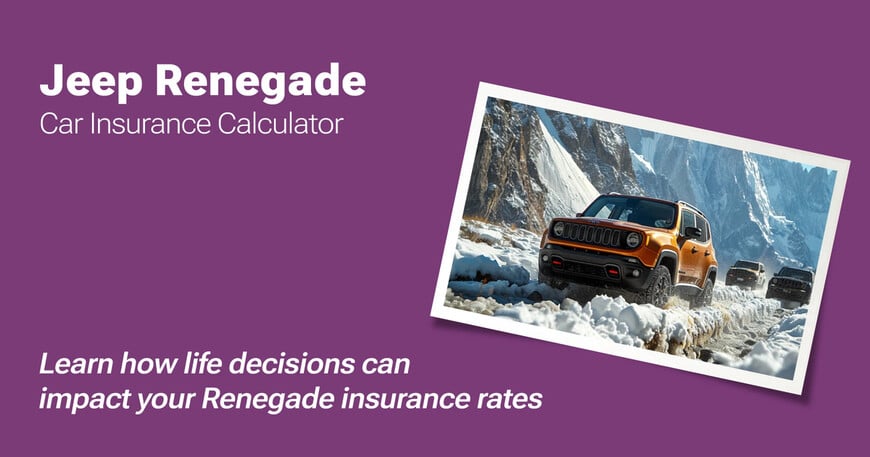 Jeep Renegade car insurance calculator image