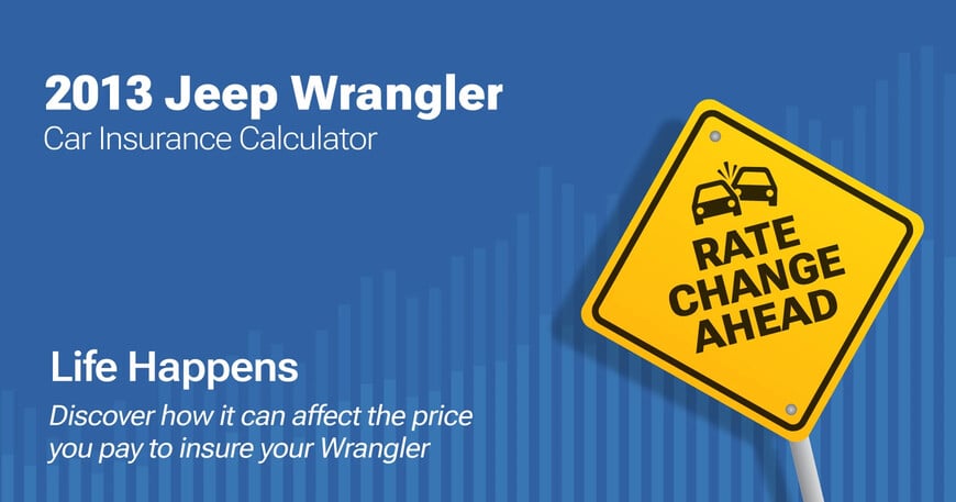 2013 Jeep Wrangler car insurance calculator image